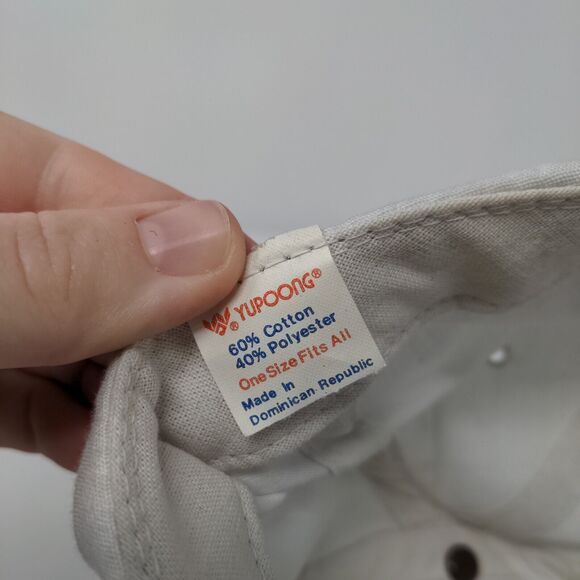 Hershey's Chocolatetown USA Snapback Rope Hat White OSFA Adjustable - Picture 9 of 9